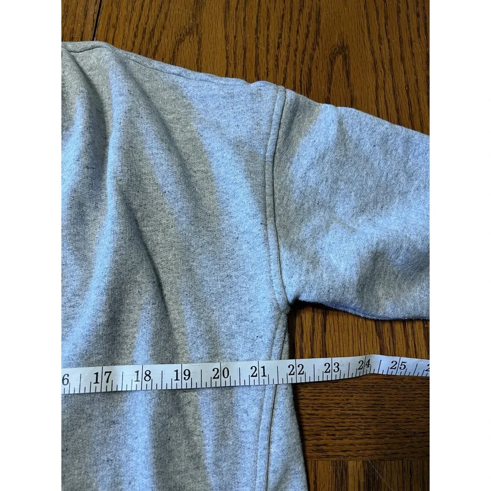 Eileen Fisher The Fisher Project Full Zip‎ Sweatshirt Bomber Jacket Gray Sz Sm
